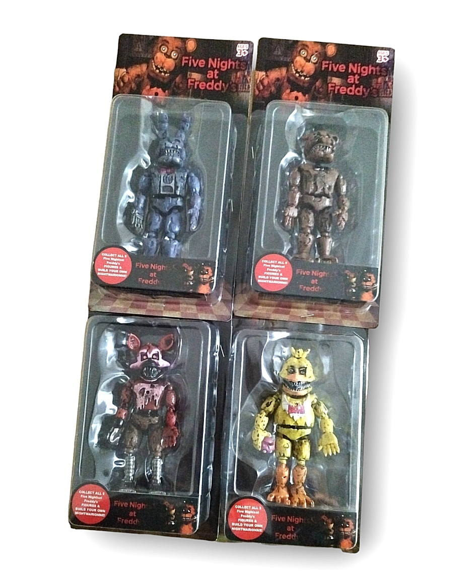 Muñecos articulados de cheap five nights at freddy's